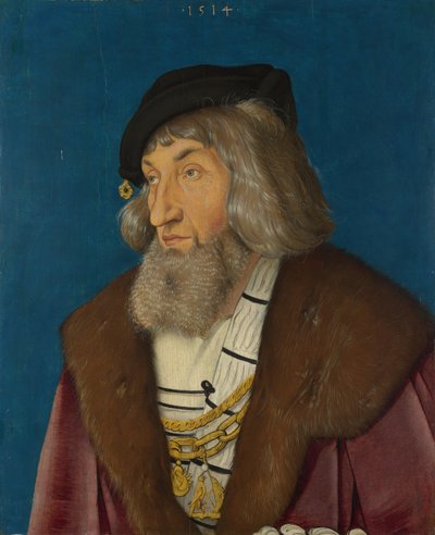 Portret van een man door Hans Baldung Grien